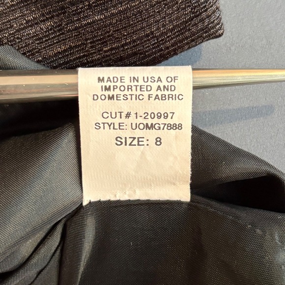 David Meister Little Black Dress | Waist Sash | Sleeveless Cocktail‎ | Size 8 - Picture 8 of 9